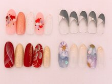 ネイルサロンアンドジュエリー アリュール(ALLURE)/2月定額デザインC(¥6370）