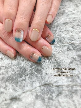プライベート ネイルサロン マーマ(murmur)/チェックネイル