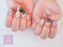 ネイルサロン ココマリー(coco marry)/ニュアンス　フィルイン　ケア