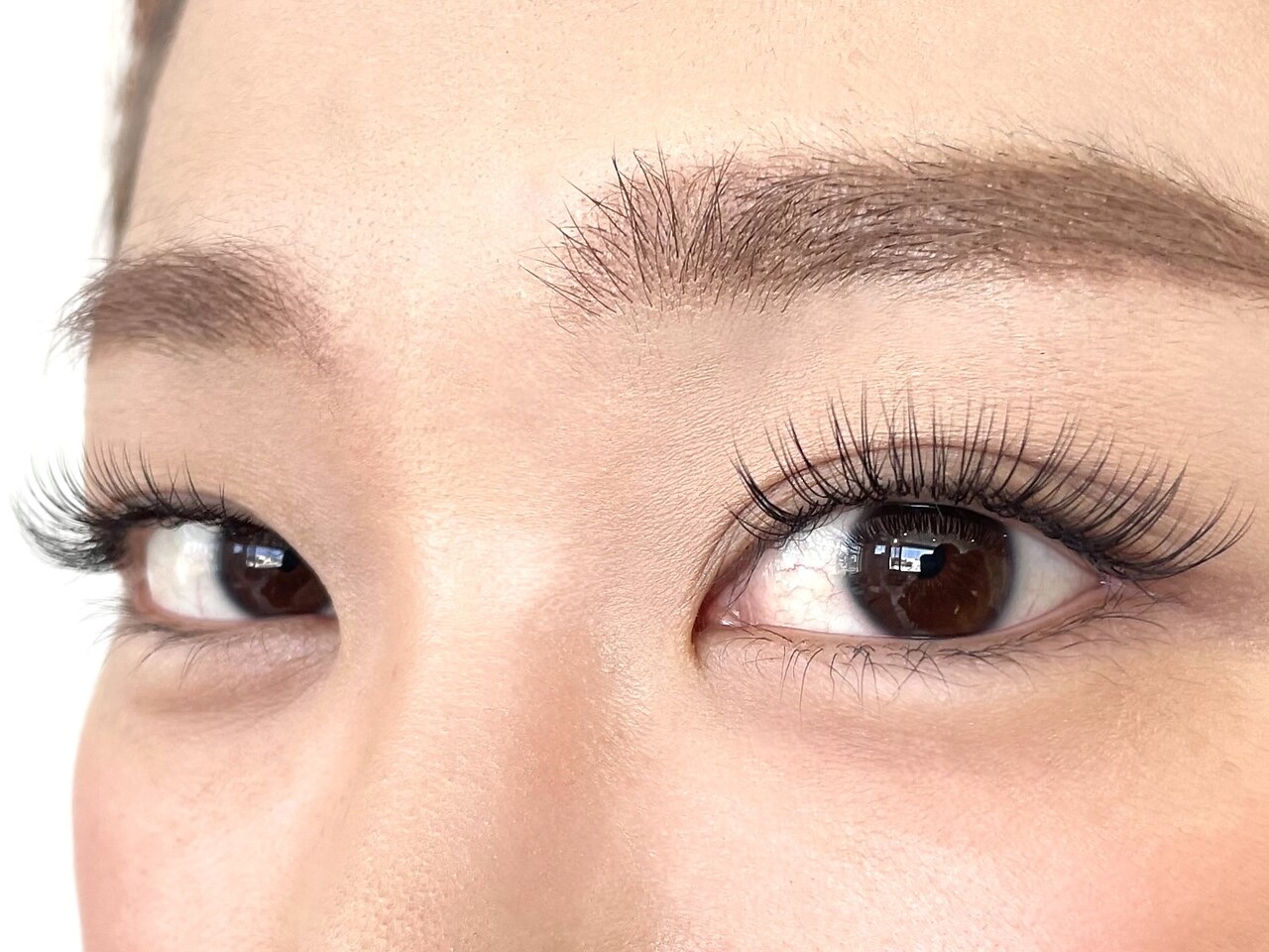 平日限定　来店期間制限なし　フラットラッシュ 上120本　オフ＋コート込