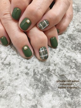 ツイードネイル