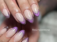 ネイルプランニング(Nail-Planning)/マグネットフレンチ¥8900