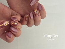 アントレッド(entraide)/うるうるマグネットネイル