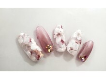 ビーケア 自由が丘店(B.care)/フラワーネイル￥7480