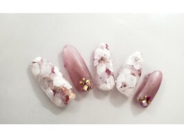 フラワーネイル￥7480