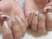 シキナ(shikina)/手描き　ハート　アクセサリー