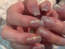 マリーネイルズ 表参道店(MARIE NAILS)/定額¥6,600　ラメ　0417d