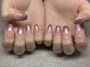 エムシー(MC)/pinkラメグラデーション