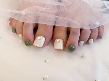 リコリサイア(ricco risaia)/ホワイトオーロラ+グリーンマグ