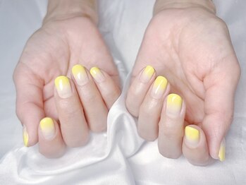 カラーグラデーション　イエロー