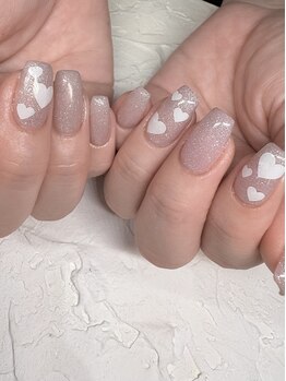 ワンカラー×ハート