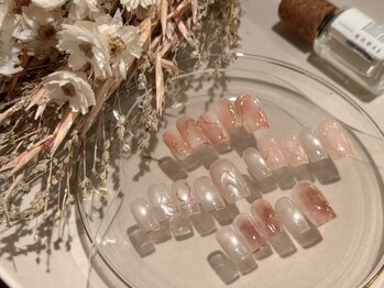 アメリアンドカシェット(Amelie&Cachette)の写真/大人シンプルニュアンスが人気＊艶のあるデザインで柔らかい印象を与えてくれるCachetteオリジナルデザイン