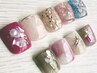 【フット】アート2本 ¥7,500