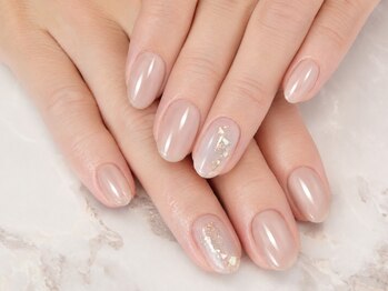 シンプルネイルサロン -iori-の写真/【葛西駅3分/1席サロン】艶マグネットカラーやシアーカラーで指が綺麗に見える!上品シンプルネイル専門◎