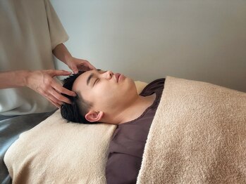 ザ ベルネス 表参道(The bellness omotesando)の写真/働く男性にもおすすめ 脳疲労・睡眠ケアに【深眠ヘッドマッサージ＋首肩鍼灸マッサージ90分】