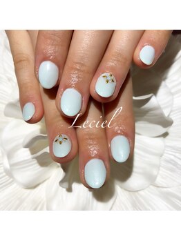 ルシエル(LeCiel)/シンプルオフィスネイル