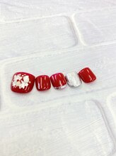 ティアラ(Tiara)/フット　シェルネイル　【駒込】