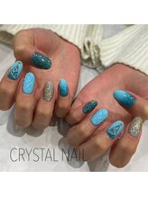 クリスタルネイル ゆめタウン久留米店/クリスマスネイル