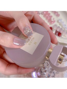 ピンクハルナネイル(pink haruna nail)/ブルーミラーネイル