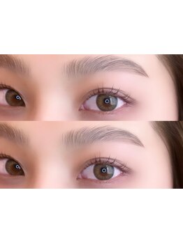 アイブロウメニューがあるサロン