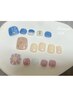 【フット】10種から選べるアートコース♪※オフ込￥9000→￥8000