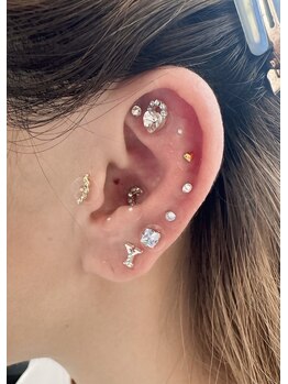 モリバイリトル(mori by little)/【耳ツボジュエリー】付け放題