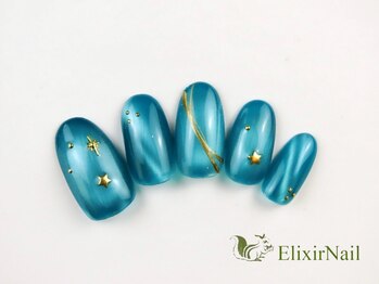 エリクサーネイル 西武新宿(Elixir Nail)/定額a シンプル/クーポン使用