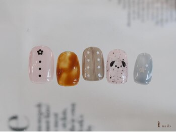 ニュアンス犬手書き¥9480