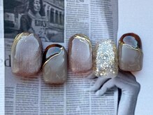 ココロ 新橋(kokoro)/12月ネイルデザイン☆華やか