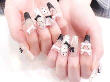 ネイルコレクション ピンク(Nail Collection Pink)/バレエコア★リボンネイル
