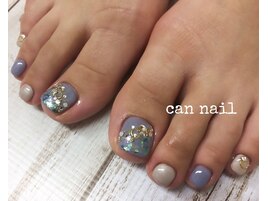 秋にも♪フットネイル♪