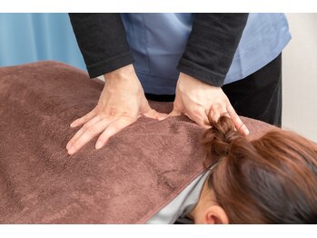 空の小屋/施術風景4