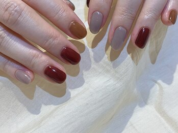 ネイルズ ララ(nails Lala)/Autumn colour。