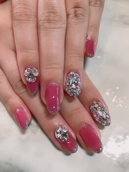 ビジューネイル