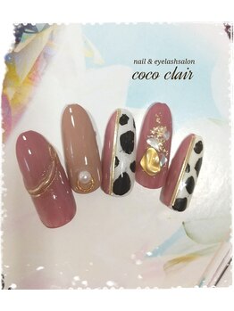 ネイルアンドアイラッシュサロン ココクレール(cococlair)/トレンドアートコレクション1月