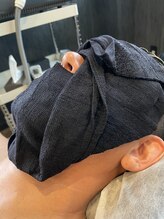 メンズ脱毛 リボーン(reborn)/施術後はタオルで冷やす