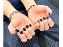 サムライビューティー 渋谷東店(SamuraiBeauty)/差をつけるブラックメンズネイル