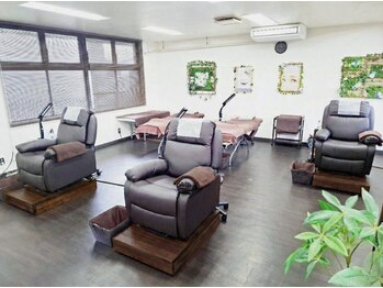 まつげエクステサロン アイズ 武蔵浦和店(I's)/ベッドスペースはゆったり♪