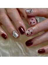 エルネイル(elu nail)/バレンタイン/持込/ハート