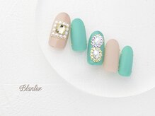 ネイルサロン ブランロール 白金店(Nail Salon Blanl'or)/Summer Turquoise