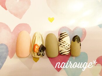 ネイル―ジュ 札幌大通店(nairouge*)/バレンタインネイル♪