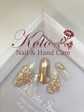 コト(KOTO)/花/ゴールド/ミラー/パウダー