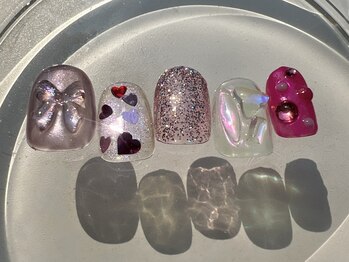 ガレリア エレガンテ 栄店(GALLARIA Elegante)/ピンクキラキラをぎゅっと詰めて