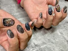 アルシエロ(al cielo)/花火ネイル