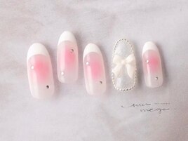 チークフレンチネイル