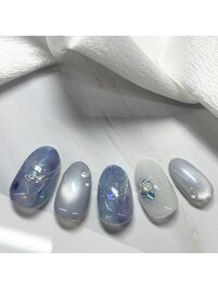 デザインネイル　ニュアンス