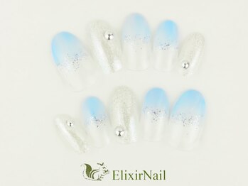 エリクサーネイル 神田(Elixir Nail)/シンプル/クーポン使用