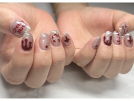 デザインネイル　推しネイル