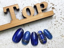 サロン ザ トップ(Salon the Top)/定額R-7 ネイビーチェック