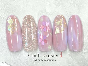 キャンアイドレッシー 南越谷店(Can I Dressy)/サクラ満開ネイル